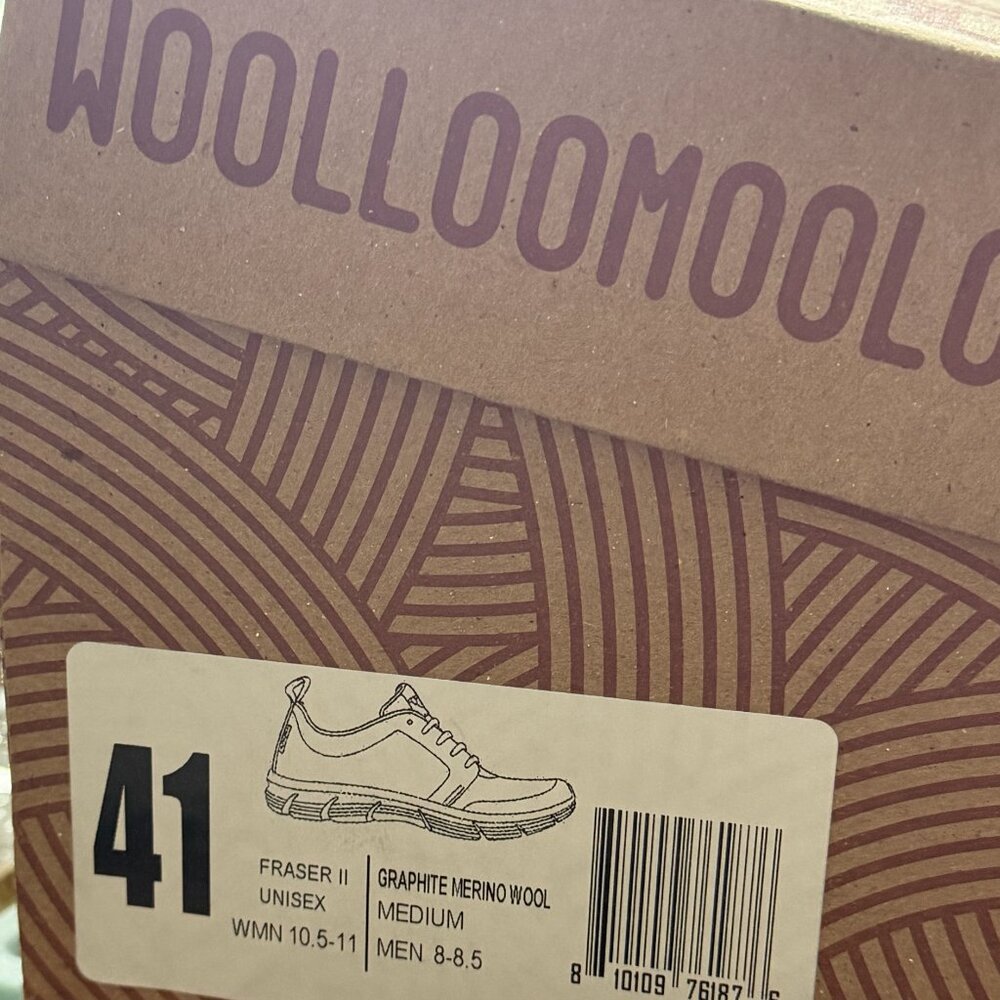Woolloomooloo Fraser II Merino  Wool Sneaker 41 euro 10.5- 11 US NIB NWT - Picture 4 of 8